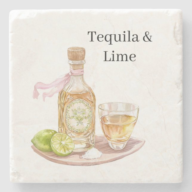 Tequila & Lime Stenunderlägg (Framsidan)