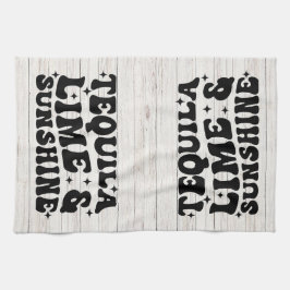 Tequila, Lime & Sunshine Kökshandduk
