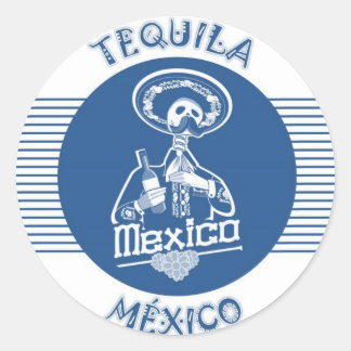 TEQUILA MÉXICO BLUE RUNT KLISTERMÄRKE