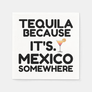 TEQUILA MEXICO NÅGOT PAPPERSSERVETT