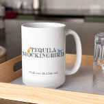 Tequila Mockingbird Den engelska Anpassningsbarna  Kaffemugg<br><div class="desc">Lustigt bok älskare mugg-gåva till litterärpersonen i ditt liv. En söt lek på ord för en författare,  författare eller bokmask som tycker om att läsa. Anpassa med din engelska favoritlärares namn eller litteraturprofessor.</div>
