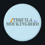 Tequila Mockingbird Funny Literary Pun Ord Play Magnet<br><div class="desc">Lustigt ordlek blå magnet för en litterär person i ditt liv som gillar bok-puns. En söt lek på ord för en författare, författare eller bokmask som tycker om att läsa berömd romans och dricka vätska. En engelsk litteraturprofessor som är känd för sitt drickande och humor kommer att njuta av detta...</div>