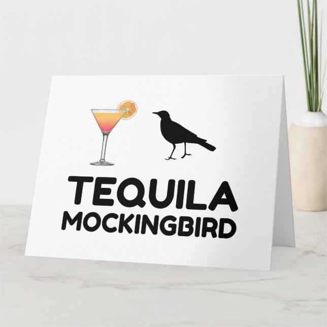 TEQUILA MOCKINGBIRD TACK KORT (Framsida)