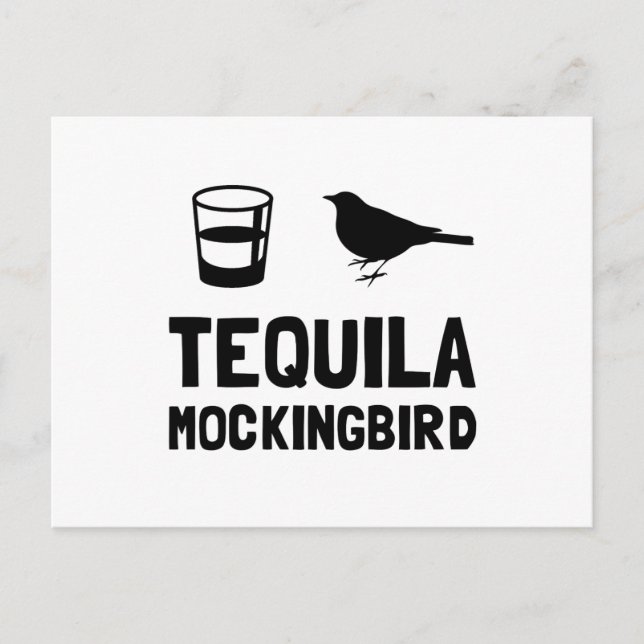 Tequila Mockingbird Vykort (Framsida)