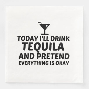TEQUILA PRETEND ALLTING ÄR OKAY PAPPERSSERVETT