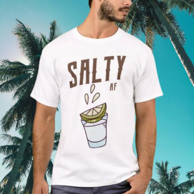 Tequila Shot av Salty AF T Shirt (Skapare uppladdad)