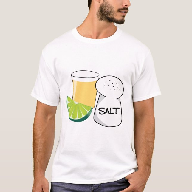 Tequila Shot T Shirt (Framsida)
