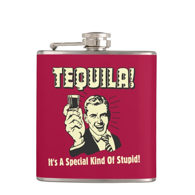Tequila: Speciell typ av stupid Fickplunta (Framsidan)
