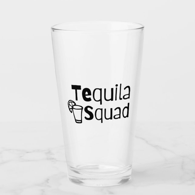 Tequila Squad  Glaskopp (Framsida)