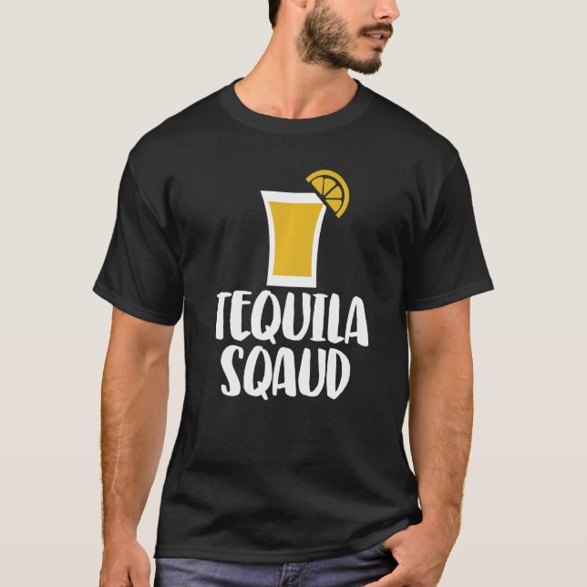 Tequila Squad Women Kärlek Drink Cocktail T Shirt (Framsida)