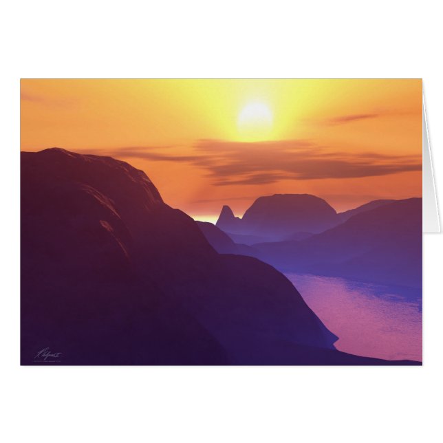 TEQUILA SUNRISE 2020 HÄLSNINGSKORT (Framsidan Horizontal)