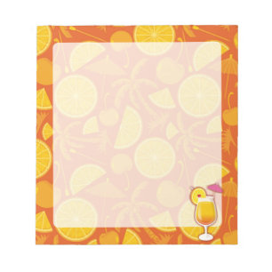 Tequila sunrise anteckningsblock