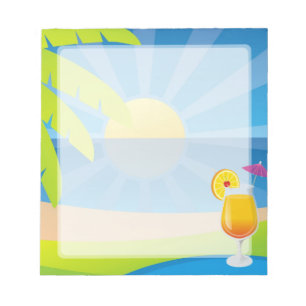 Tequila sunrise anteckningsblock