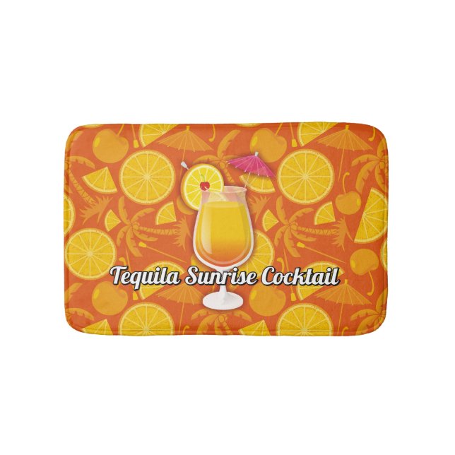 Tequila sunrise badrumsmatta (Framsidan)