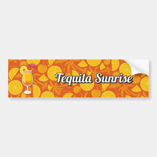 Tequila sunrise bildekal