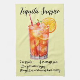 Tequila Sunrise Cocktail Recipe Kökshandduk