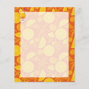 Tequila sunrise flygblad