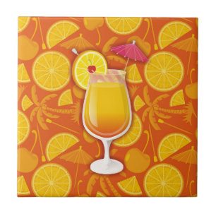 Tequila sunrise kakelplatta