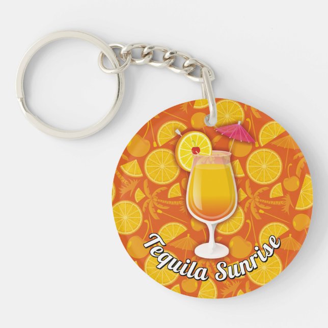 Tequila Sunrise Keychain (Framsidan)
