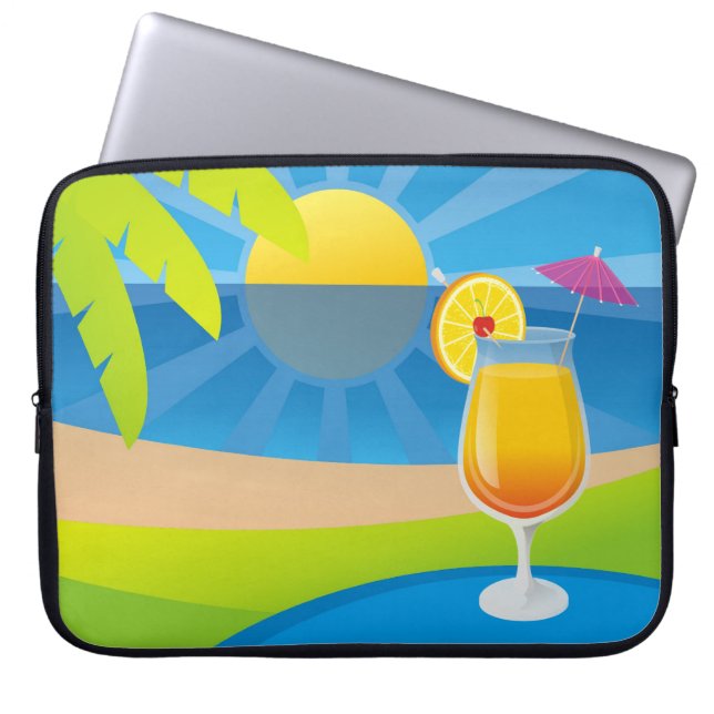 Tequila sunrise laptop fodral (Framsidan)