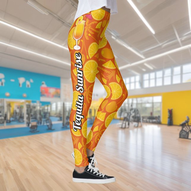 Tequila sunrise leggings (Skapare uppladdad)