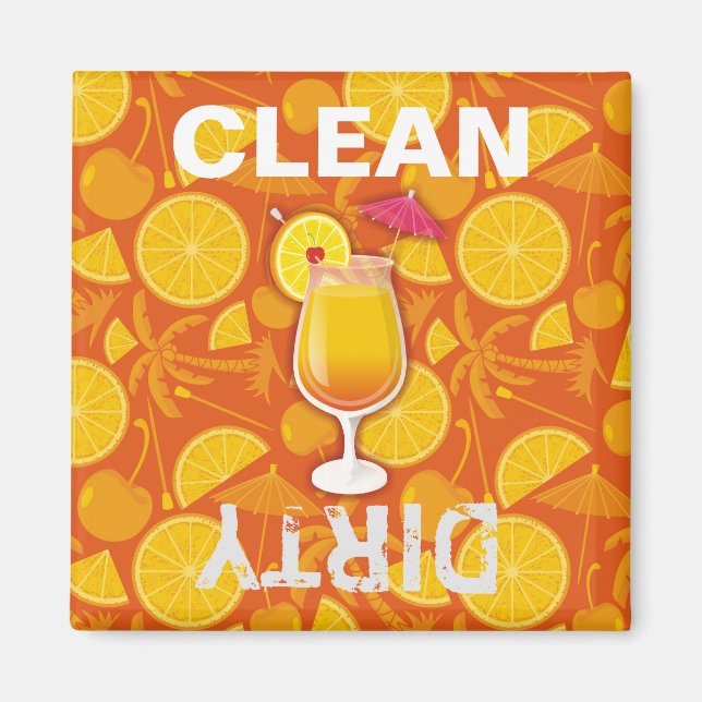 Tequila sunrise magnet (Framsidan)