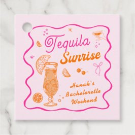 Tequila Sunrise Möhippa Gåvor Etiketter