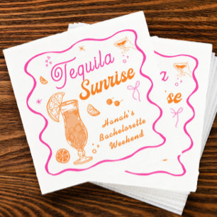 Tequila Sunrise Möhippa Pappersservett