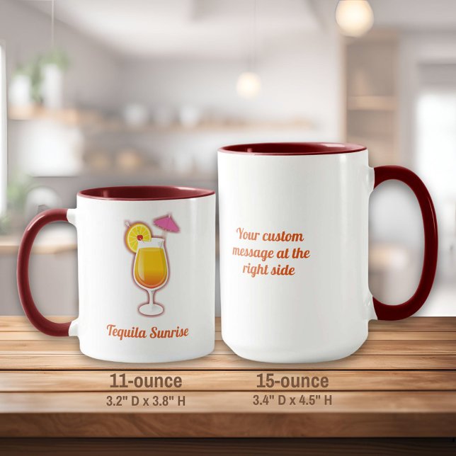 Tequila sunrise mugg (Skapare uppladdad)