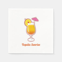 Tequila sunrise pappersservett