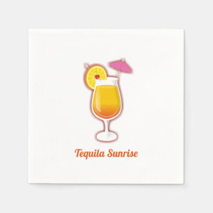 Tequila sunrise pappersservett