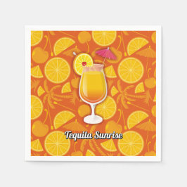 Tequila sunrise pappersservett