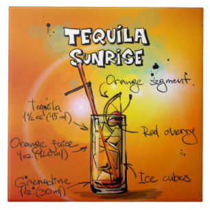 Tequila Sunrise Recipe Pub Kakelplatta