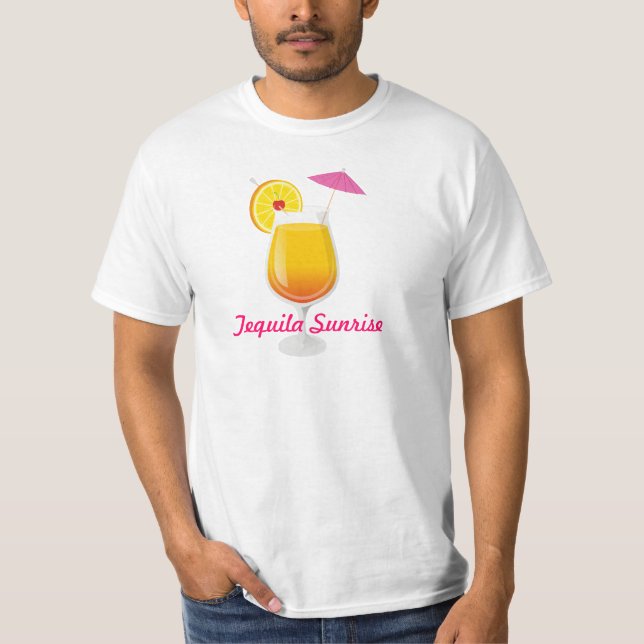 Tequila Sunrise Tee Shirt (Framsida)