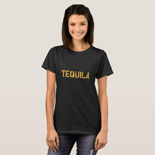 Tequila T Shirt (Hel framsida)