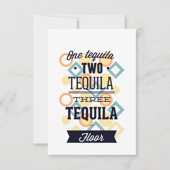 Tequila Tack Kort (Framsida)