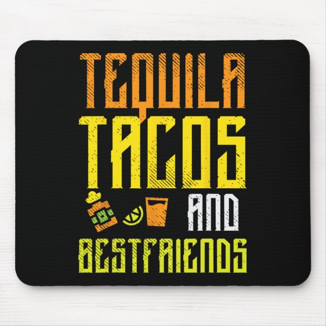 Tequila Tacos Bestkompisars Funny Cinco De Mayo Dr Musmatta (Framsidan)