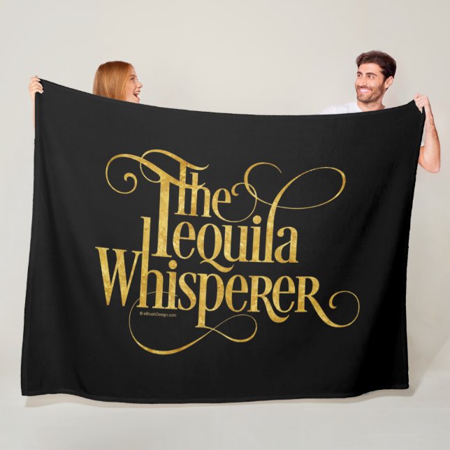 Tequila Whisperer Fleece Blanket (På plats)