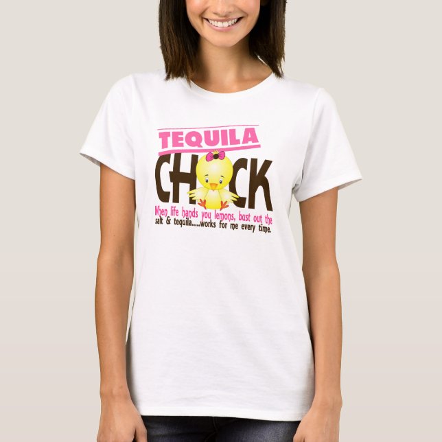Tequilachick Tee Shirt (Framsida)