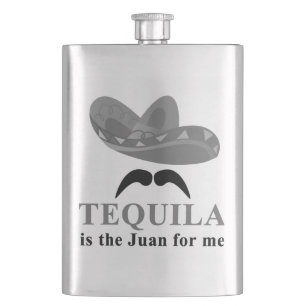 Tequilaen är Juanen för mig flaskan Fickplunta