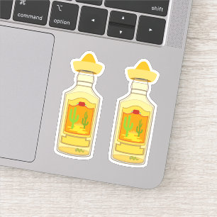 Tequilaflaskor Klistermärken
