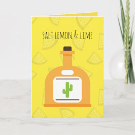 Tequilahälsningkort Kort