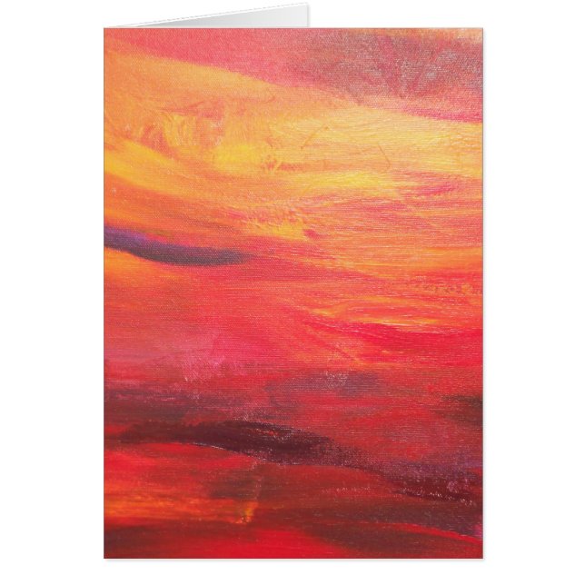 tequilasoluppgång hälsningskort (Framsidan)