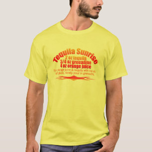 Tequilasoluppgångskjortan - välj stil & färga tee