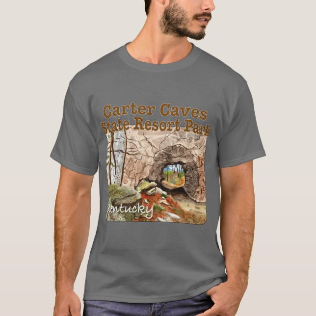 ter Caves State Resort Park T Shirt (Framsida)