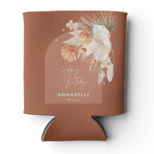 Teracotta bohemian botaniskt pampas-gräs modern