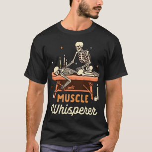 Terapeut Massage Terapi Muskel Flüsterare T Shirt