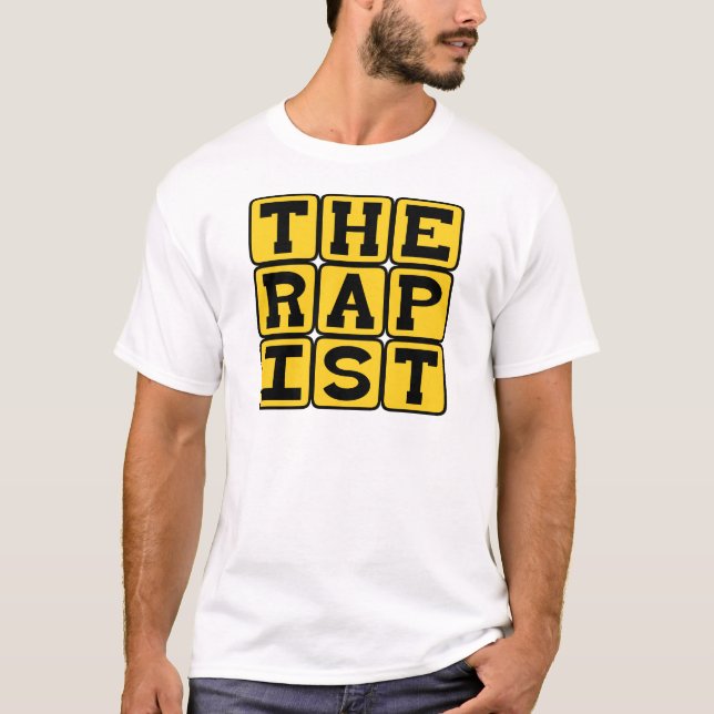 Terapeut, Psykolog eller Psykiater T-shirt (Framsida)