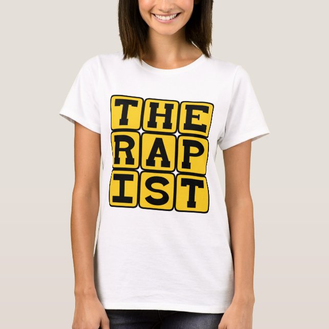 Terapeut, psykolog eller psykiater t shirt (Framsida)