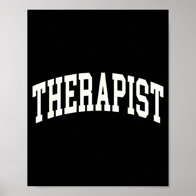 Terapeut terapi rådgivare mental hälsa poster (Framsidan)